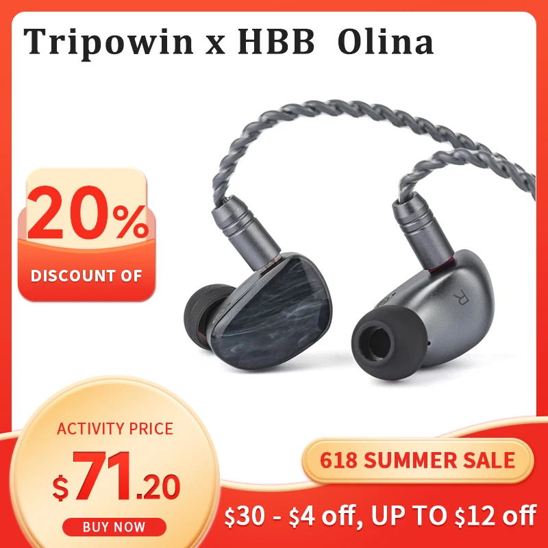 Наушники Tripowin x HBB на Лине IEM 10 мм, Динамический драйвер, карбоновая нанотрубка (CNT)
Наушники Tripowin x HBB на Лине IEM 10 мм, Динамический драйвер, карбоновая нанотрубка (CNT)
