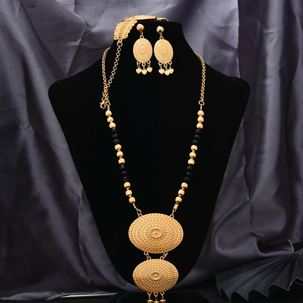 Ethiopian Jewelry Set Dubai Gold Color Jewelry Sets African Flower Jewelry Set Choker Women Bridal Jewelry Set Design
Ethiopian Jewelry Set Dubai Gold Color Jewelry Sets African Flower Jewelry Set Choker Women Bridal Jewelry Set Design