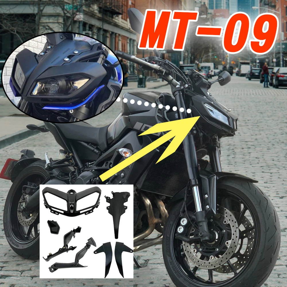 Мотоциклетный передний налобный бампер для верхнего носа, обтекатель для фары, Обложка для Yamaha MT09 MT-09 FZ09 FZ-09 2019-2020
Мотоциклетный передний налобный бампер для верхнего носа, обтекатель для фары, Обложка для Yamaha MT09 MT-09 FZ09 FZ-09 2019-2020