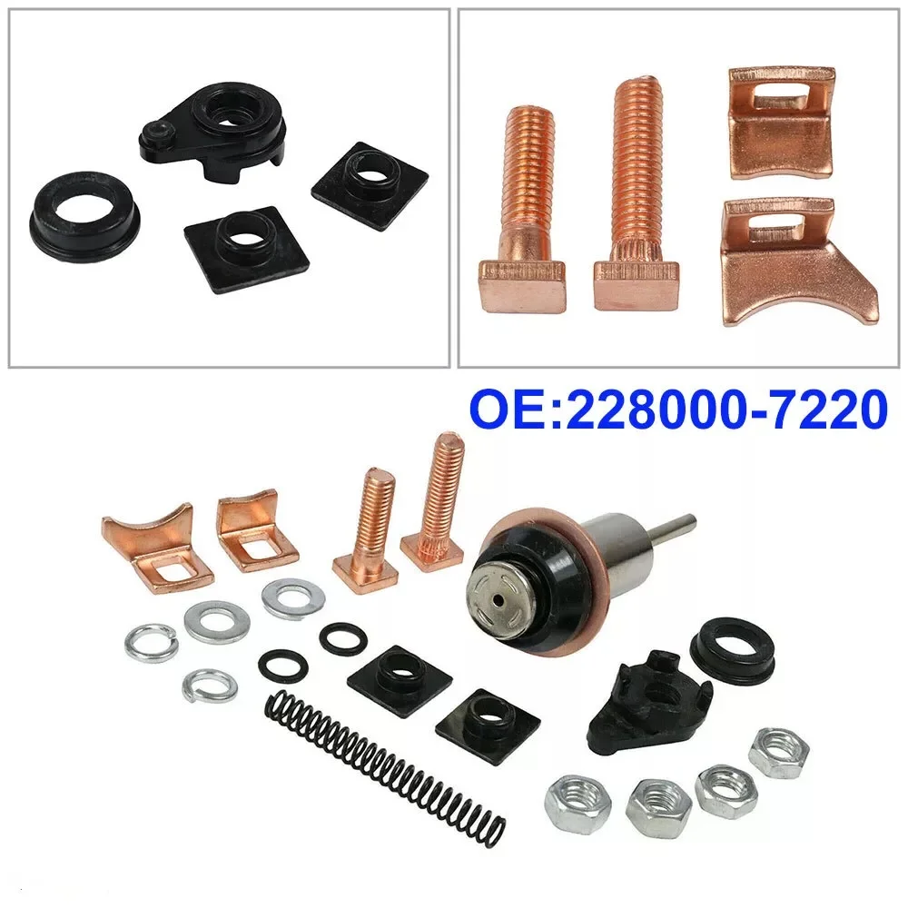 Набор для ремонта электромагнитного двигателя, подходит для Land Rover Discovery TD5 2,5 228000-7220, набор для ремонта дизельного стартера
Набор для ремонта электромагнитного двигателя, подходит для Land Rover Discovery TD5 2,5 228000-7220, набор для ремонта дизельного стартера