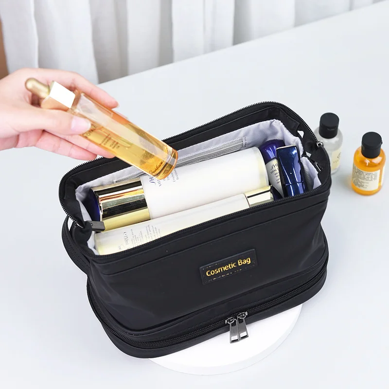 Travel Portable Travel PU Wash Bag Dry and Wet Separation Travel Makeup Storage Bag Washing Set Makeup Bag Makeup Case Pencil
Travel Portable Travel PU Wash Bag Dry and Wet Separation Travel Makeup Storage Bag Washing Set Makeup Bag Makeup Case Pencil