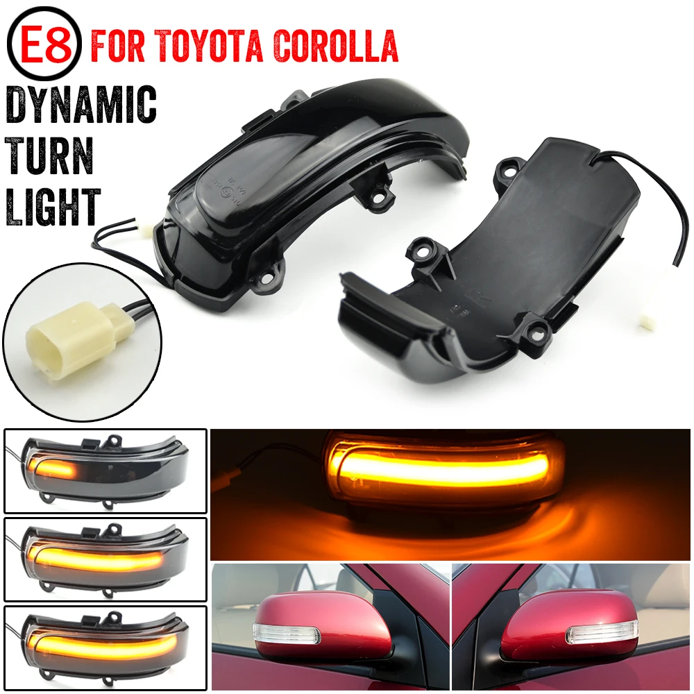 Side Mirror LED Dynamic Turn Signal Light Sequential For Toyota COROLLA ZELAS REIZ AURIS Scion BLADE MARK
Side Mirror LED Dynamic Turn Signal Light Sequential For Toyota COROLLA ZELAS REIZ AURIS Scion BLADE MARK