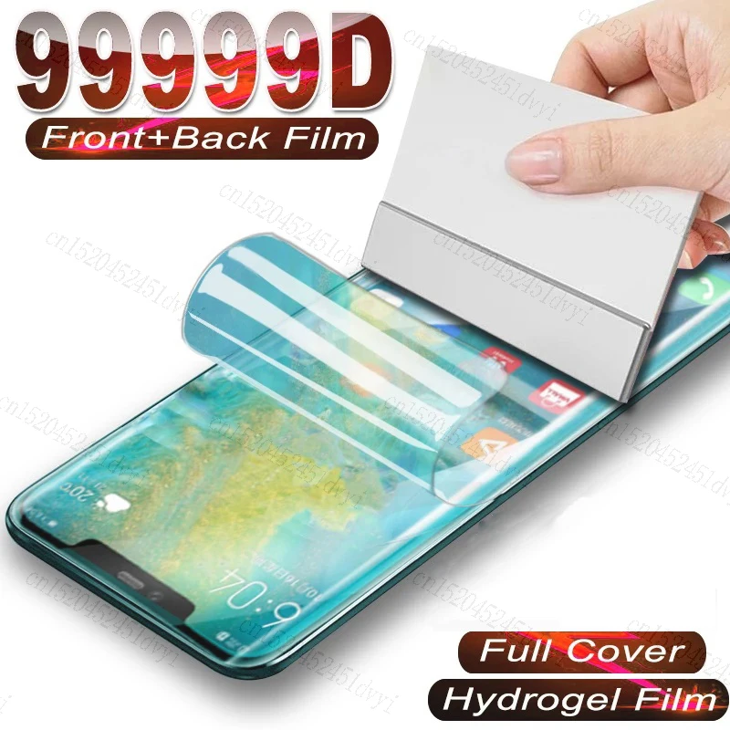 

Hydrogel Film For Huawei Mate 50 40 RS 30 30E 20 Pro Plus 40E P40 P30 P20 Lite E 20X Protective Phone Screen Protector