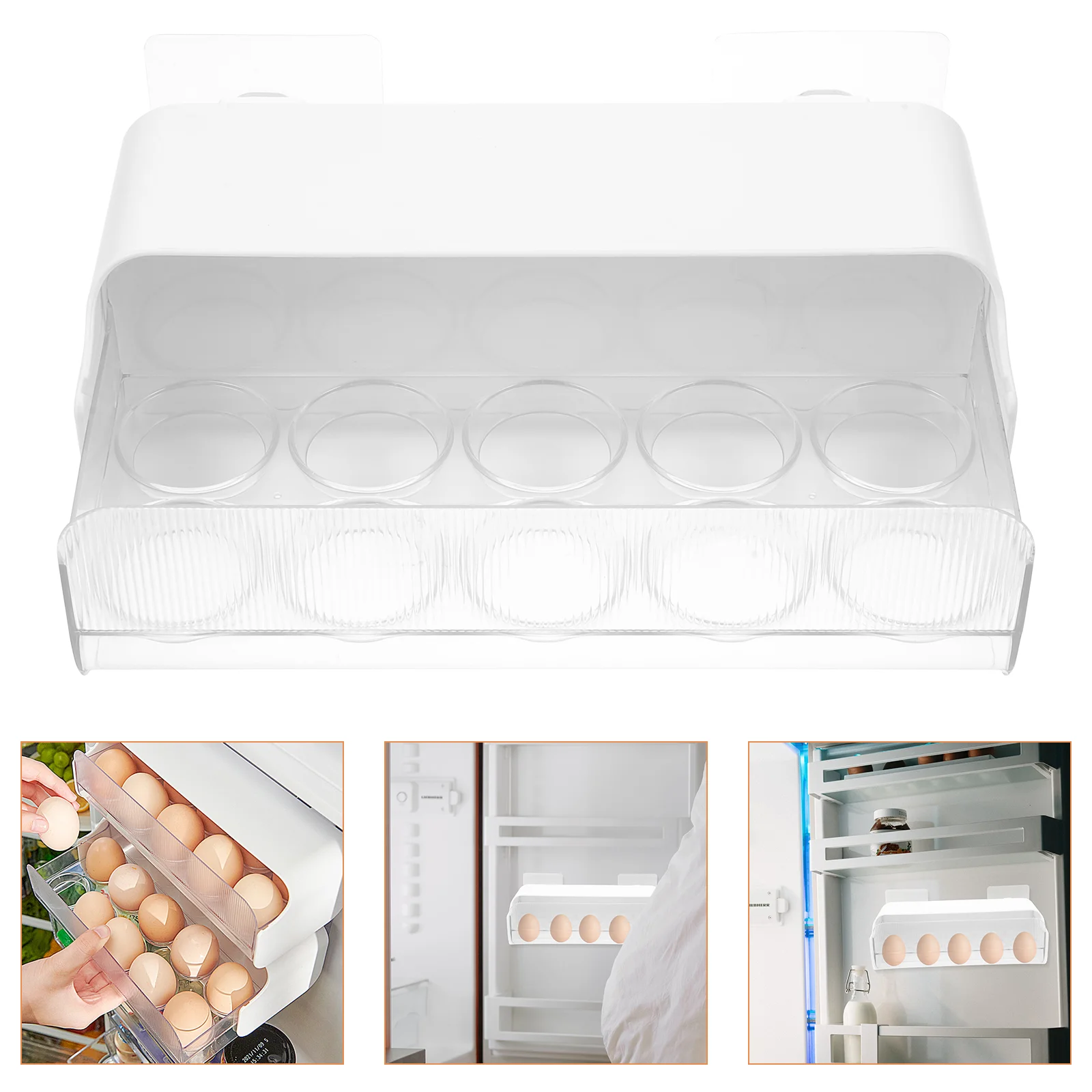 Egg Organizer Storagerefrigerator Drawer Box Holder Door Eggs Hanging Container Fridge
Egg Organizer Storagerefrigerator Drawer Box Holder Door Eggs Hanging Container Fridge