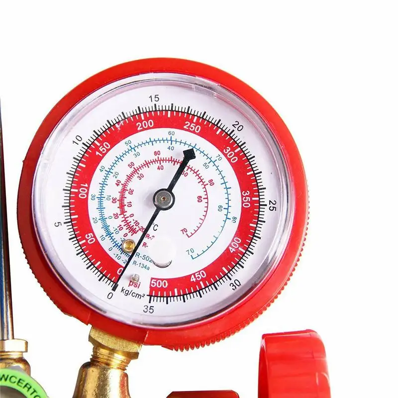 AC Diagnostic Manifold Gauge Set Air Conditioning Tool For R134A R12 R22 R502 Air Refrigerants Fluo Ride Adding Tool Kit
AC Diagnostic Manifold Gauge Set Air Conditioning Tool For R134A R12 R22 R502 Air Refrigerants Fluo Ride Adding Tool Kit