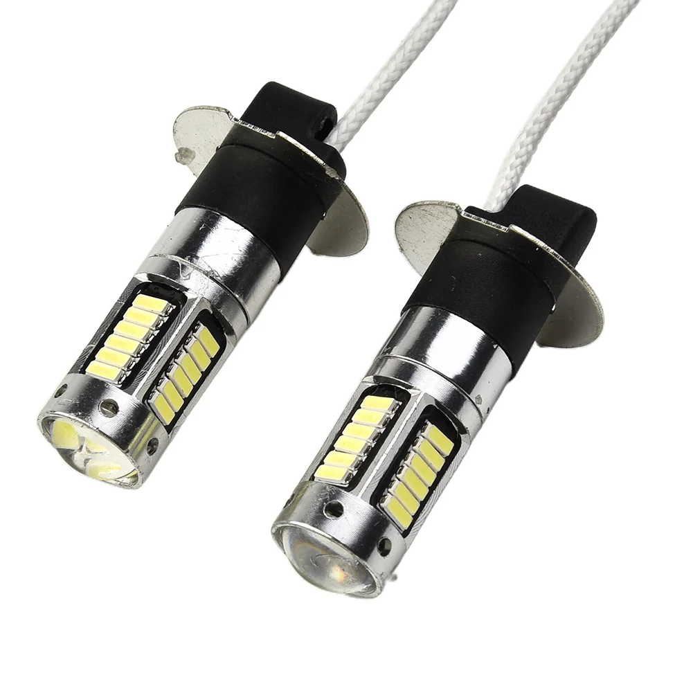 2pcs H3 LED Fog Light Bulbs Replacement Kit 6000K 100W Fog Driving Lights Daytime Running Lights 12V Led Bulb Accessory
2pcs H3 LED Fog Light Bulbs Replacement Kit 6000K 100W Fog Driving Lights Daytime Running Lights 12V Led Bulb Accessory