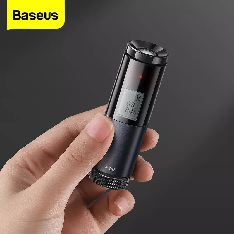 Baseus Automatic Alcohol Tester Professional Breath Tester LED Display Portable USB Rechargeable Breathalyzer Alcohol Test Tools
Baseus Automatic Alcohol Tester Professional Breath Tester LED Display Portable USB Rechargeable Breathalyzer Alcohol Test Tools