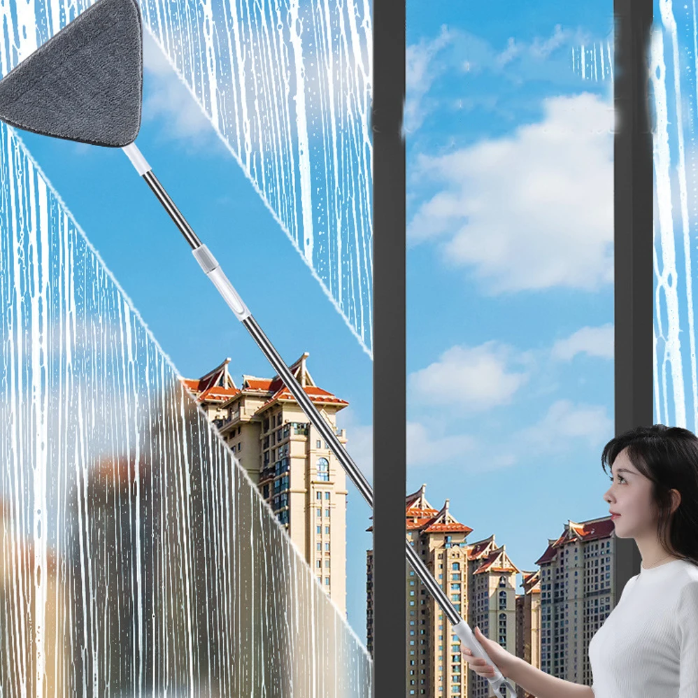 Telescopic Rod Glass Wiper Household Cleaning Brush Glass Scraper 360°Rotating Adjustable replace Cleaning Gadgets
Telescopic Rod Glass Wiper Household Cleaning Brush Glass Scraper 360°Rotating Adjustable replace Cleaning Gadgets