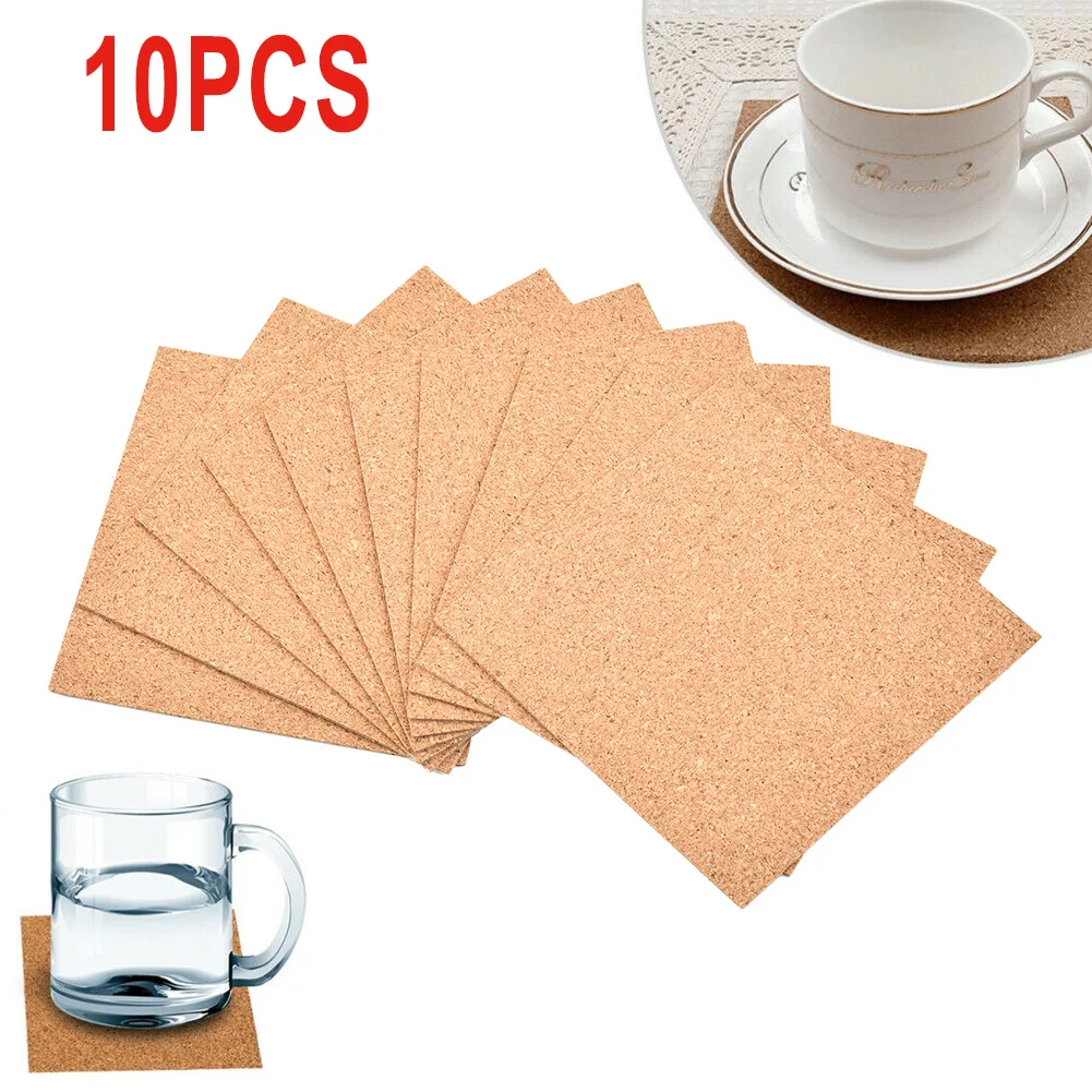 10Pcs Self Adhesive Cork Square Cork Mats Natural Cork Coaster Wine Drink Coffee Tea Cup Mats Table Pads For Household Office
10Pcs Self Adhesive Cork Square Cork Mats Natural Cork Coaster Wine Drink Coffee Tea Cup Mats Table Pads For Household Office