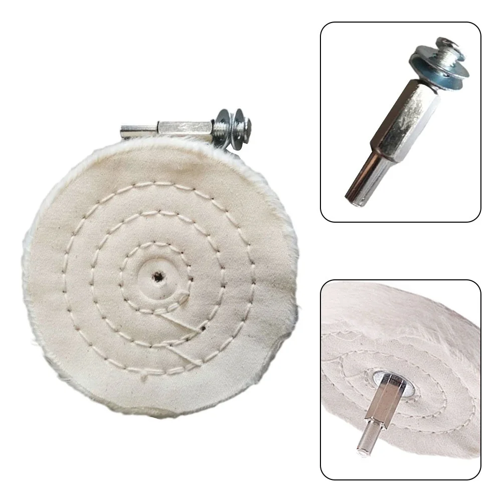 Cloth Wool Polishing Wheel Buffing Pads 4inch 100mm For Metal Jewelry Wood Grinding Buffing Polisher Accessories
Cloth Wool Polishing Wheel Buffing Pads 4inch 100mm For Metal Jewelry Wood Grinding Buffing Polisher Accessories
