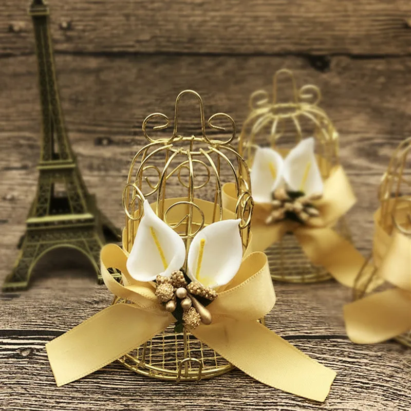 Wedding Candy Box Tinplate birdcage bell gift bag with handles chocolate favor boxes packaging gift box Party Supplies wholesale
Wedding Candy Box Tinplate birdcage bell gift bag with handles chocolate favor boxes packaging gift box Party Supplies wholesale