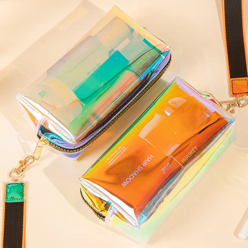 New Travel PVC Transparent Magic Color Laser Cosmetic Bag Travel Color Water Beach Waterproof Storage Bag for Women
New Travel PVC Transparent Magic Color Laser Cosmetic Bag Travel Color Water Beach Waterproof Storage Bag for Women