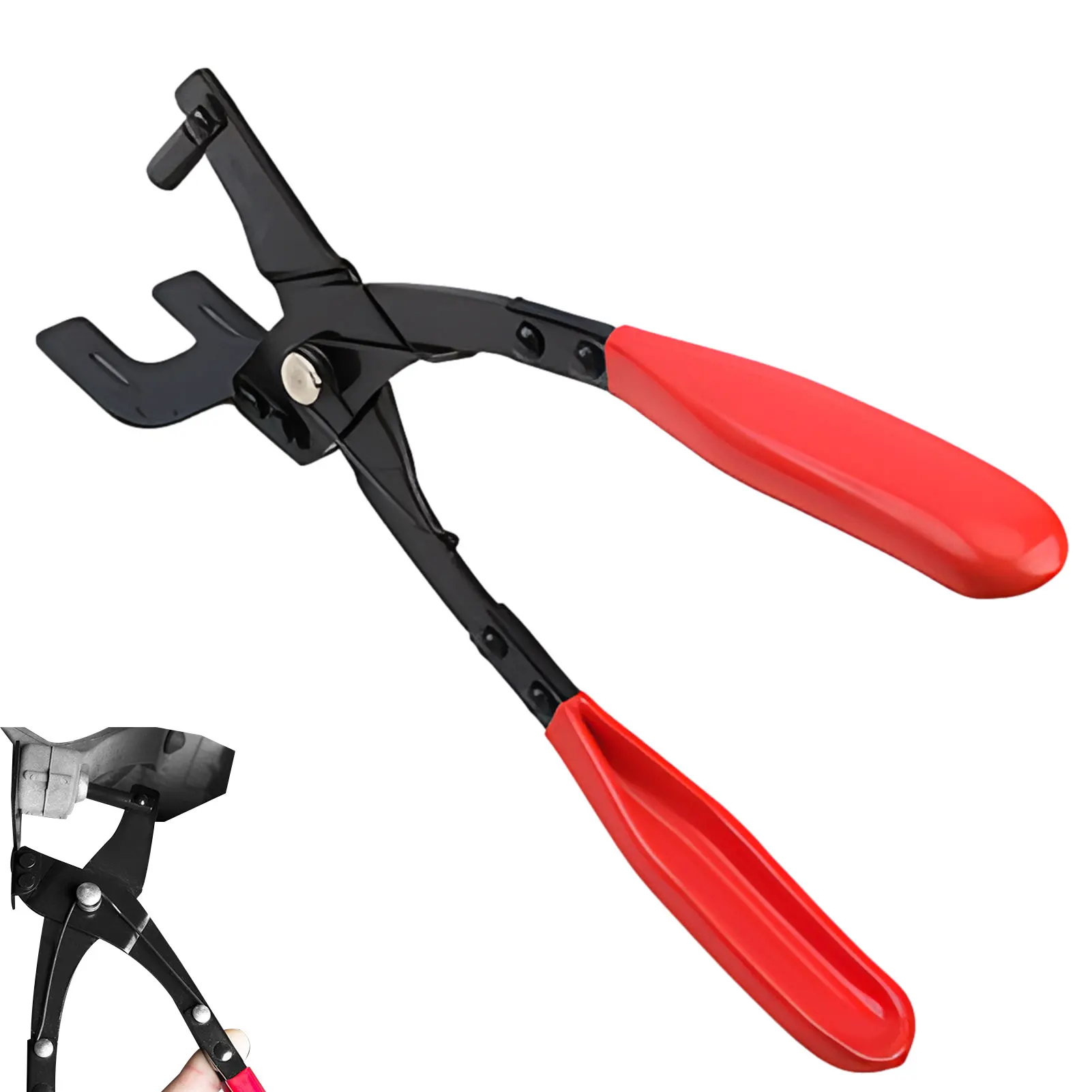Car Exhaust Hanger Removal Pliers Exhaust Grommet Plier Rubber Pad Plier Puller Tool With 25 Degree Offset Handle Universal
Car Exhaust Hanger Removal Pliers Exhaust Grommet Plier Rubber Pad Plier Puller Tool With 25 Degree Offset Handle Universal