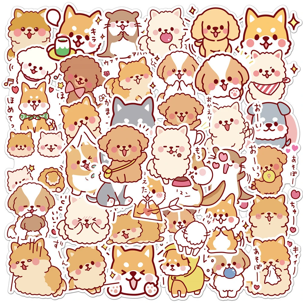 10/30/50PCS Cartoon Cute Puppy Shiba Inu Creative Doodle Stickers Skateboard Bicycle Car Helmet Laptop Computer Wholesale
10/30/50PCS Cartoon Cute Puppy Shiba Inu Creative Doodle Stickers Skateboard Bicycle Car Helmet Laptop Computer Wholesale