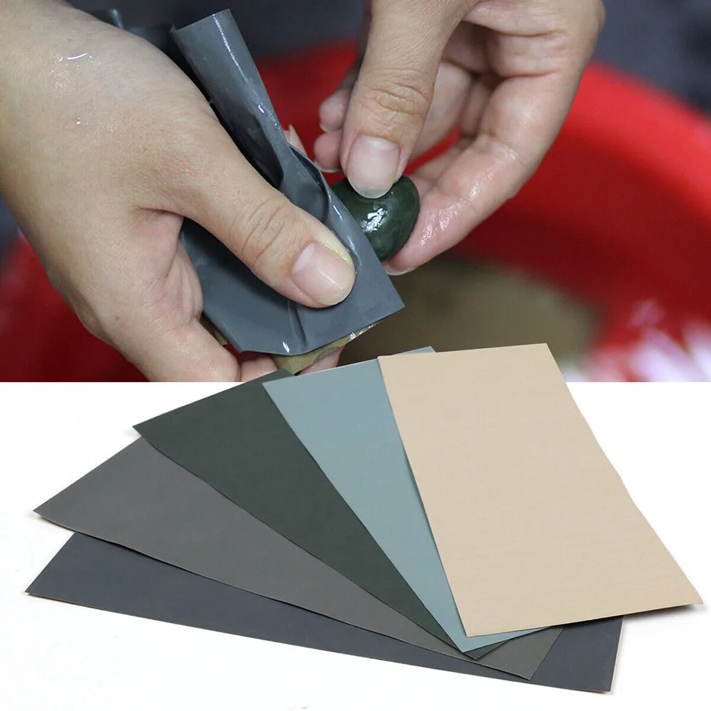 5pcs Wet Dry Sandpaper Sheets Waterproof Abrasive Paper For Automotive Wood Sanding Car Metal Plastic Manual Polishing
5pcs Wet Dry Sandpaper Sheets Waterproof Abrasive Paper For Automotive Wood Sanding Car Metal Plastic Manual Polishing
