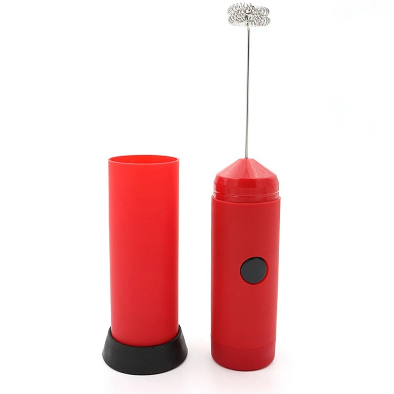 Handheld Electric Egg Beater Mini Foamer Milk Frother Bubbler Coffee Blender Kitchen Stirrer Cooking Tool
Handheld Electric Egg Beater Mini Foamer Milk Frother Bubbler Coffee Blender Kitchen Stirrer Cooking Tool
