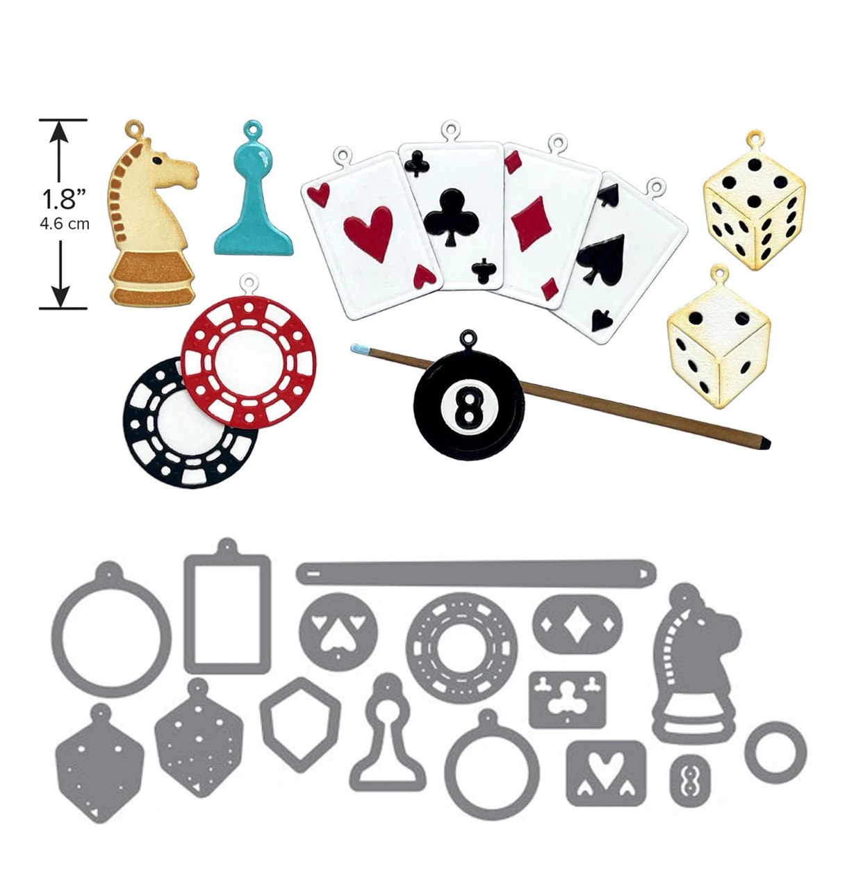 Board Game Metal Cutting Dies Set Mini Chess Dice Mould Knife Die Cut 2023 New DIY Paper Cards Crafting Making Template
Board Game Metal Cutting Dies Set Mini Chess Dice Mould Knife Die Cut 2023 New DIY Paper Cards Crafting Making Template