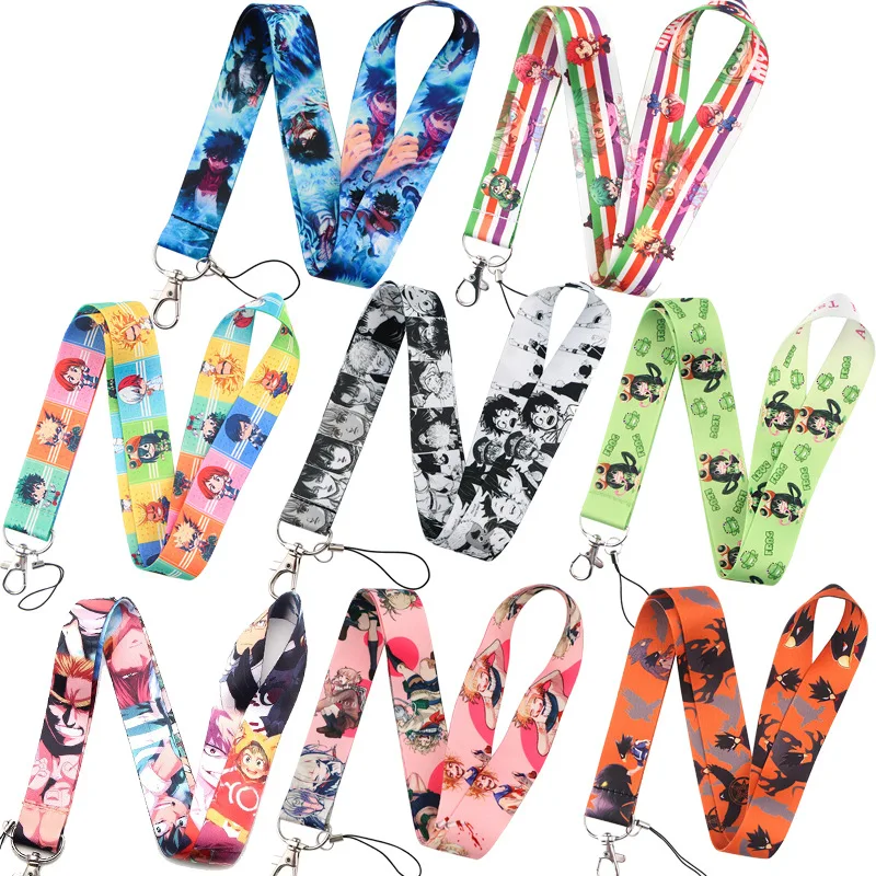 Шнурок для ключей с героями мультфильмов моя геройская академия, держатели для ID-значков, ремешки для шеи с животными для телефона с аксессу...
Шнурок для ключей с героями мультфильмов моя геройская академия, держатели для ID-значков, ремешки для шеи с животными для телефона с аксессу...