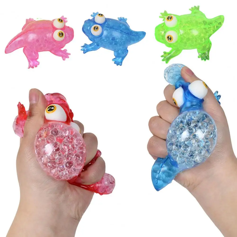 

Сжимаемые игрушки-сжималки с большими глазами, милый крокодил, мягкая игрушка из термопластичной резины для снятия стресса с животными, игрушка для фокусов, детский подарок