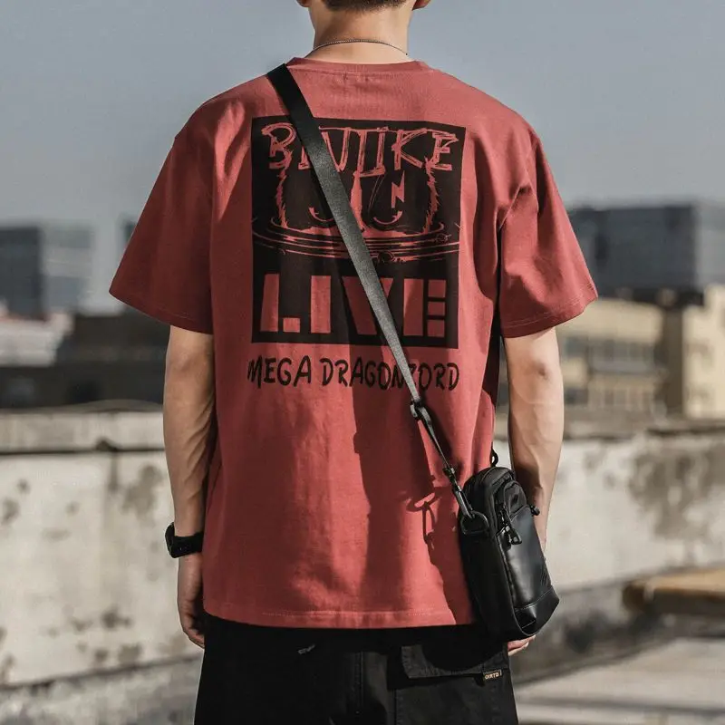 100% Cotton Printing Short Sleeved T-shirt Boys Top Men's T-shirt Lovers New Clothes Harajuku High Street Hip Hop Plus Size
100% Cotton Printing Short Sleeved T-shirt Boys Top Men's T-shirt Lovers New Clothes Harajuku High Street Hip Hop Plus Size