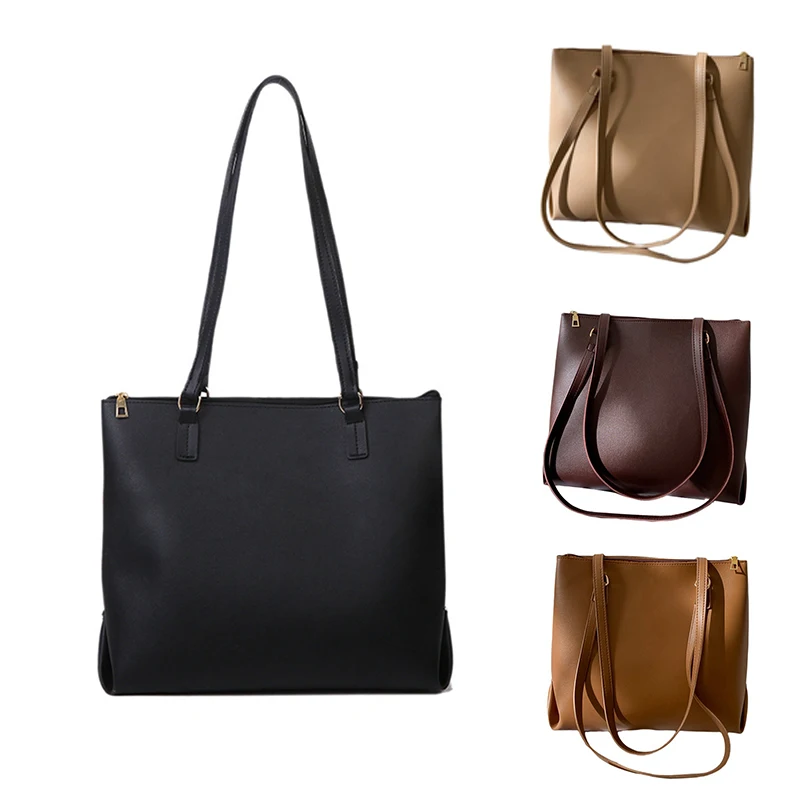 Large-Capacity Ladies Bags Fashion Simple Shoulder Bag Western Style Casual All-Match Tote Bag
Large-Capacity Ladies Bags Fashion Simple Shoulder Bag Western Style Casual All-Match Tote Bag