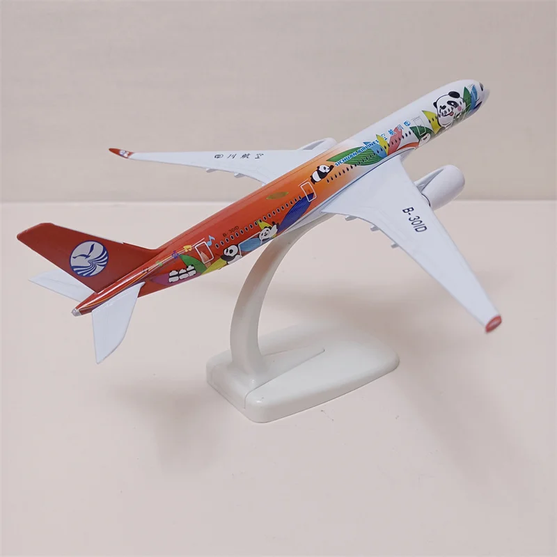 20cm Alloy Metal Air China SiChuan Airlines Cartoon Panda Airbus 350 A350 Airways Diecast Airplane Model Plane Painting Aircraft
20cm Alloy Metal Air China SiChuan Airlines Cartoon Panda Airbus 350 A350 Airways Diecast Airplane Model Plane Painting Aircraft