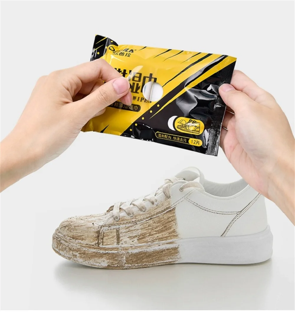 

Sneakers Quick Cleaning White Shoes Wet Wipes Dirty Remove Wet Wipes Non-Washing Cleaning Papers Shoe Care Towels