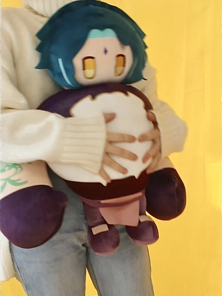 Anime Game Genshin Impact Cute Xiao Big Breasts 60cm Plush Stuffed Dolls Toy Soft Pillow Cosplay Props Gifts
Anime Game Genshin Impact Cute Xiao Big Breasts 60cm Plush Stuffed Dolls Toy Soft Pillow Cosplay Props Gifts