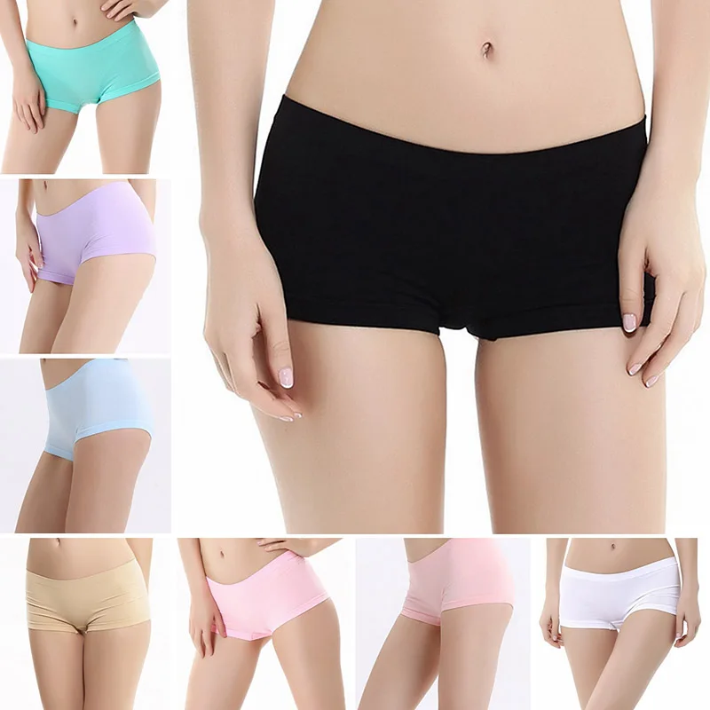 Close Fitting Mid Waist Underwear Seamless Boxer'S Women'S Underwear Sexy Sports Seamless Solid Underwear Breathable Shorts
Close Fitting Mid Waist Underwear Seamless Boxer'S Women'S Underwear Sexy Sports Seamless Solid Underwear Breathable Shorts