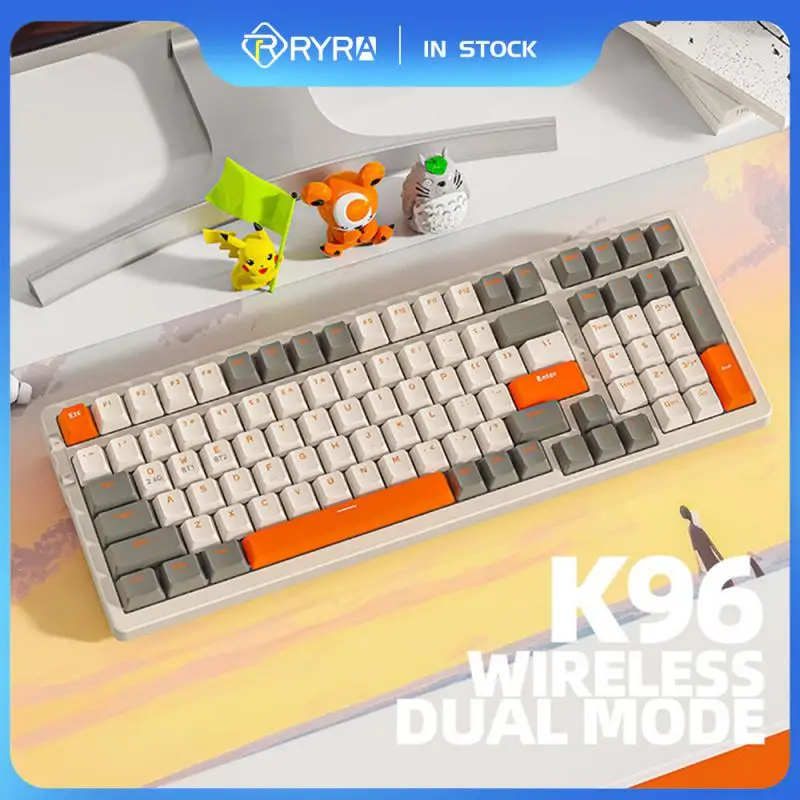 Игровая Беспроводная механическая клавиатура RYRA, 100 клавиш, для киберспорта, эргономика, для офиса, Hotswap, аксессуары для ноутбука
Игровая Беспроводная механическая клавиатура RYRA, 100 клавиш, для киберспорта, эргономика, для офиса, Hotswap, аксессуары для ноутбука