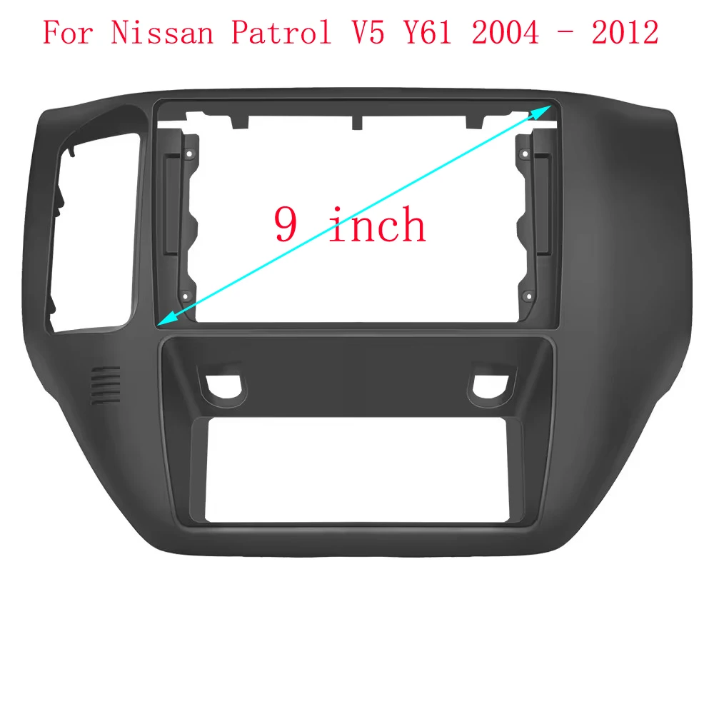 2 Din Android головное устройство автомобильный радиоприемник комплект рамы для Nissan патруль V5 Y61 2004 - 2012 Автомобильная стерео панель приборной панели Передняя панель
2 Din Android головное устройство автомобильный радиоприемник комплект рамы для Nissan патруль V5 Y61 2004 - 2012 Автомобильная стерео панель приборной панели Передняя панель