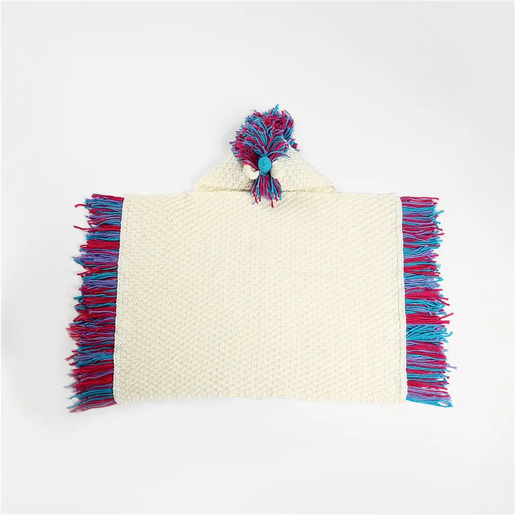 Winter Children Warm Knitted Scarf Cute Single Corner Blanket Hooded Cloak Fashion Novelty Hat Shawl
Winter Children Warm Knitted Scarf Cute Single Corner Blanket Hooded Cloak Fashion Novelty Hat Shawl