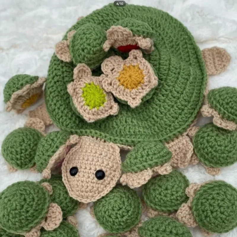 Turtle Crochet Memory Game Memory Matching Turtle Game Physical Item The ORIGINAL Turtle Mom And Baby Educational Toys
Turtle Crochet Memory Game Memory Matching Turtle Game Physical Item The ORIGINAL Turtle Mom And Baby Educational Toys
