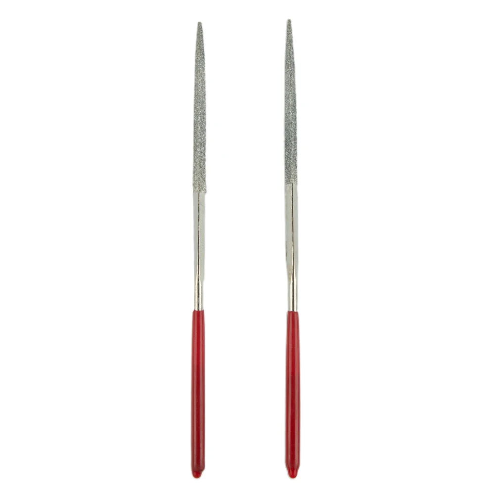 2Pcs Diamond Needle File Set 3x140mm Mini Needle File Kit For Stone Glass Metal Carving Craft Hand Tools Needle File Set
2Pcs Diamond Needle File Set 3x140mm Mini Needle File Kit For Stone Glass Metal Carving Craft Hand Tools Needle File Set