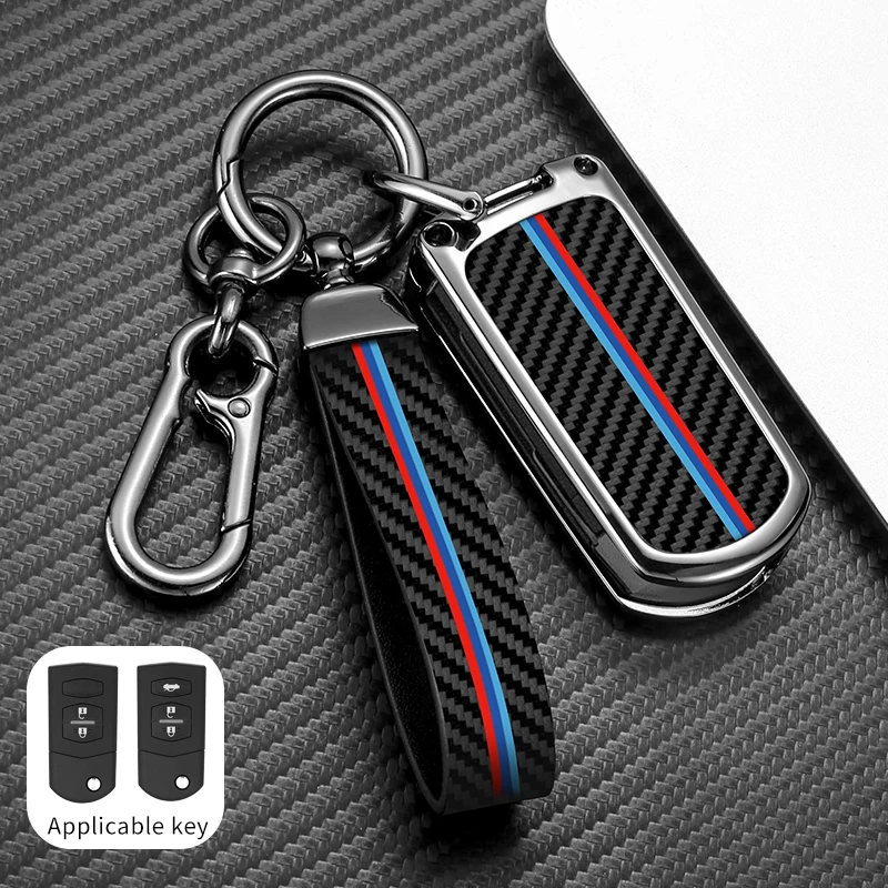 Car Flip Key Case Cover Shell For Mazda 3 5 6 Series M6 RX8 MX5 2 3 Buttons Smart Keyless Protector Fob Keychain Accessories 
Car Flip Key Case Cover Shell For Mazda 3 5 6 Series M6 RX8 MX5 2 3 Buttons Smart Keyless Protector Fob Keychain Accessories