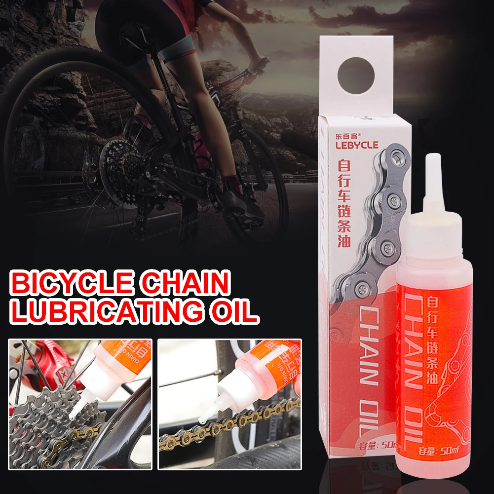 50ml Bicycle Special Lubricant Chain Lube Mountain Road Bike Chain Oil For Flywheels Derailleur Cycling Accessories 135x30x30mm
50ml Bicycle Special Lubricant Chain Lube Mountain Road Bike Chain Oil For Flywheels Derailleur Cycling Accessories 135x30x30mm