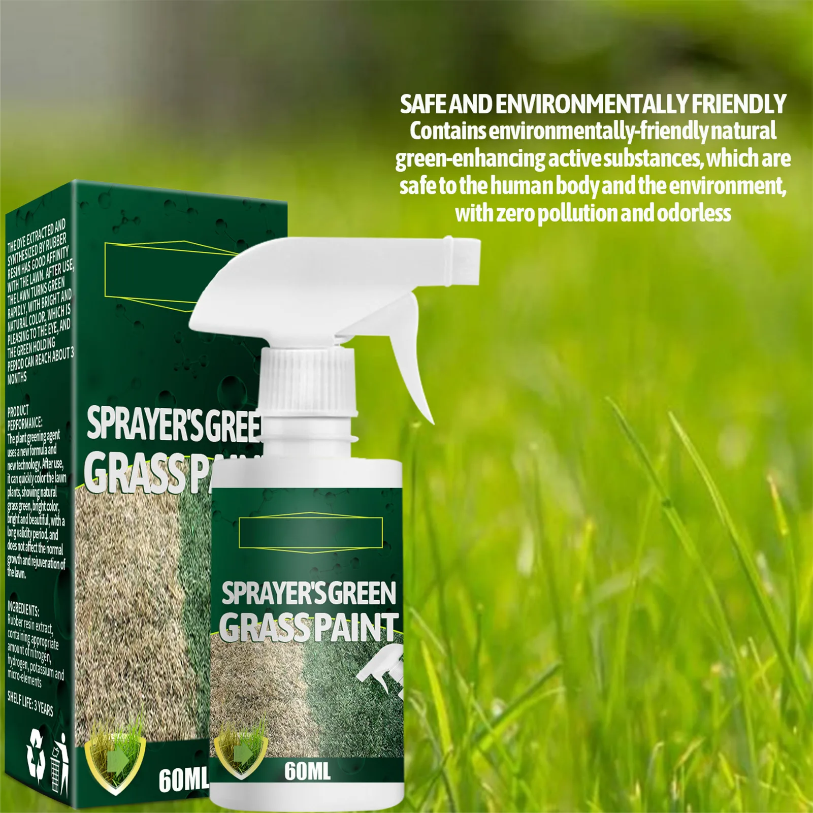 Fast Green Spray Grass and Turf Paint Environmentally Friendly Pet-Friendly Green Again Green Sprayer Lawn Colorant Turns Spots
Fast Green Spray Grass and Turf Paint Environmentally Friendly Pet-Friendly Green Again Green Sprayer Lawn Colorant Turns Spots