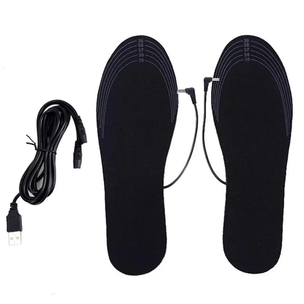 USB Heated Shoe Unisex Insoles Feet Warm Sole Keep Out Cold Pad Mat Electrically Heating Insoles Washable Warm Thermal Insoles
USB Heated Shoe Unisex Insoles Feet Warm Sole Keep Out Cold Pad Mat Electrically Heating Insoles Washable Warm Thermal Insoles