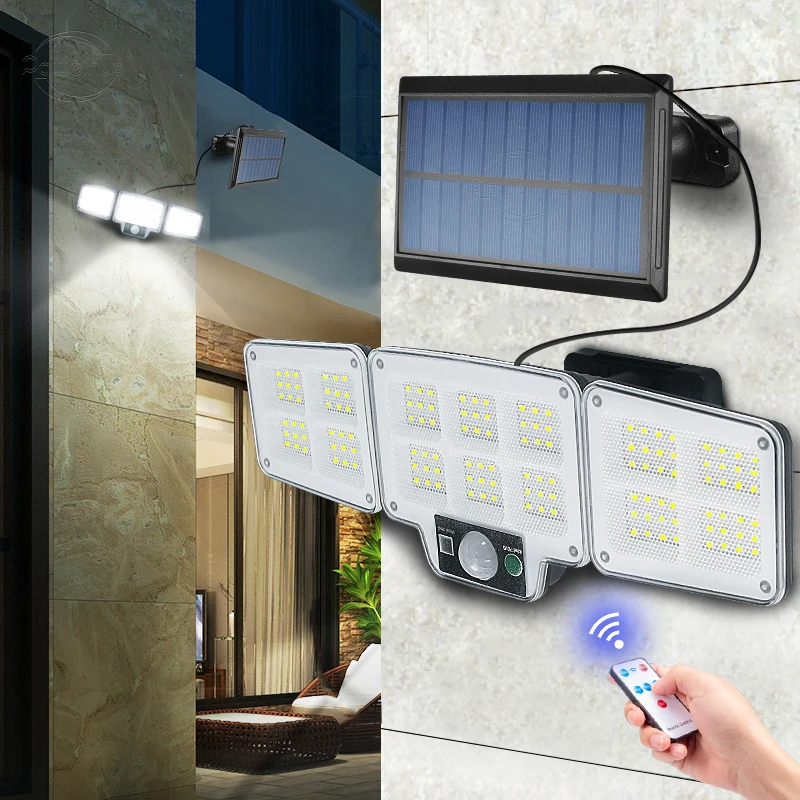 10000Lumen Outdoor Solar Lamp 3 Heads 3modes Super Bright Solar Light with Motion Sensor Waterproof Street Lamp for Garden Decor
10000Lumen Outdoor Solar Lamp 3 Heads 3modes Super Bright Solar Light with Motion Sensor Waterproof Street Lamp for Garden Decor