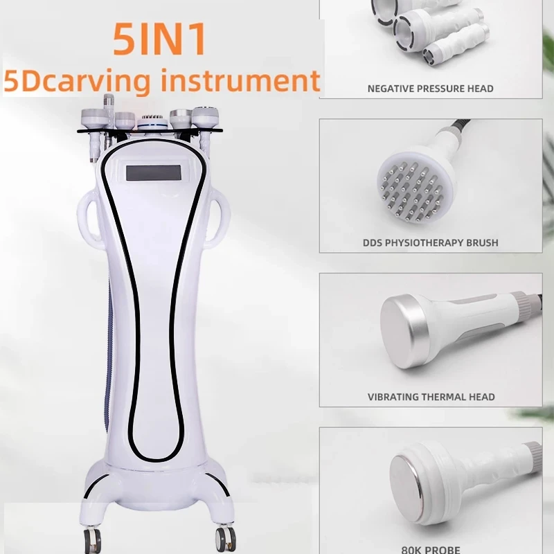 5D Cavitation Ultrasonic Fat Burning Cellulite Removal 80K Vacuum Slimming Body Massage Blasting fat Multi-function machine
5D Cavitation Ultrasonic Fat Burning Cellulite Removal 80K Vacuum Slimming Body Massage Blasting fat Multi-function machine