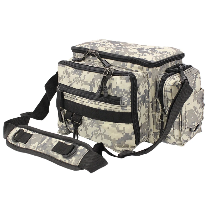 Fishing Shoulder Bag Portable Fishing Tackle Storage Bag Waterproof Fishing Waist Bag for Fishing Hiking Camping Cycling
Fishing Shoulder Bag Portable Fishing Tackle Storage Bag Waterproof Fishing Waist Bag for Fishing Hiking Camping Cycling