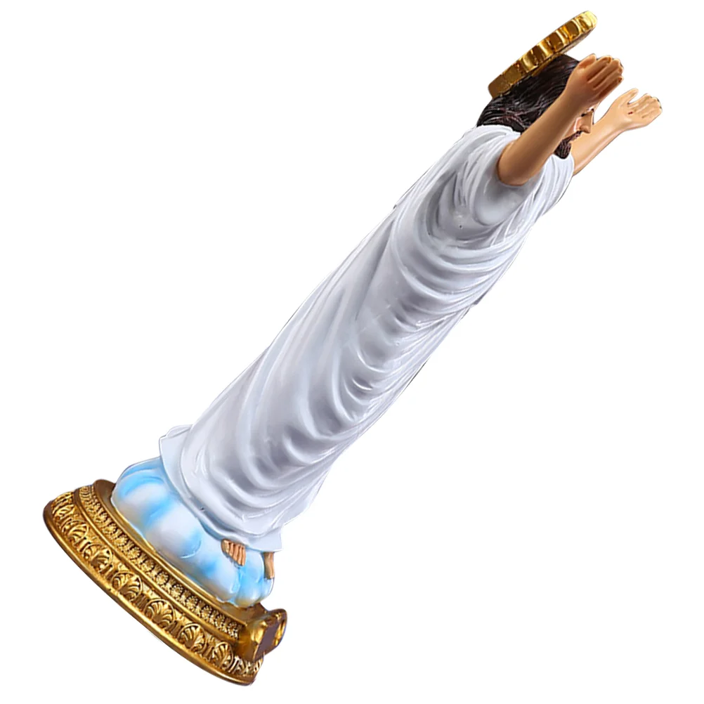 Church Jesus Adornment Figurine Decorations Desktop Holy Statue Ornament Resin Sculpture
Church Jesus Adornment Figurine Decorations Desktop Holy Statue Ornament Resin Sculpture