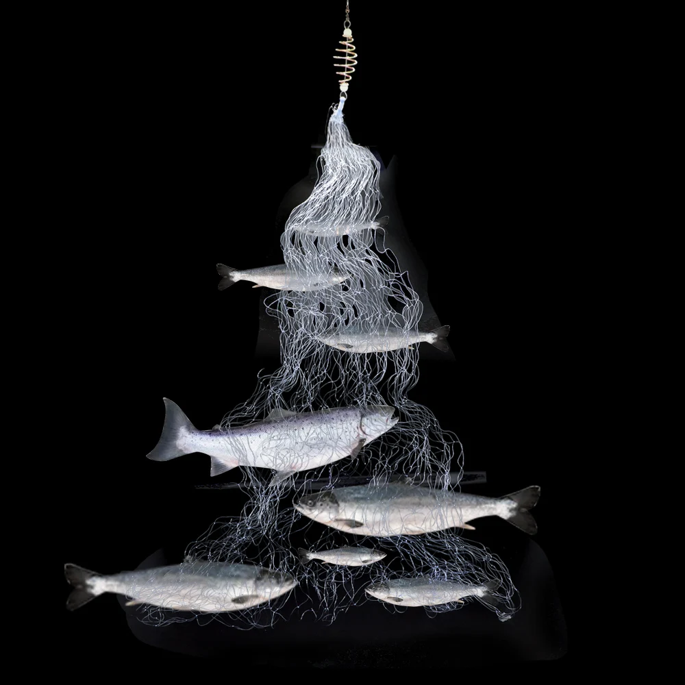 Fishing Net Trap Mesh Luminous bead Netting Sea Fish Net Tackle Copper Shoal Cast Nets For Winter Fishing Traps
Fishing Net Trap Mesh Luminous bead Netting Sea Fish Net Tackle Copper Shoal Cast Nets For Winter Fishing Traps