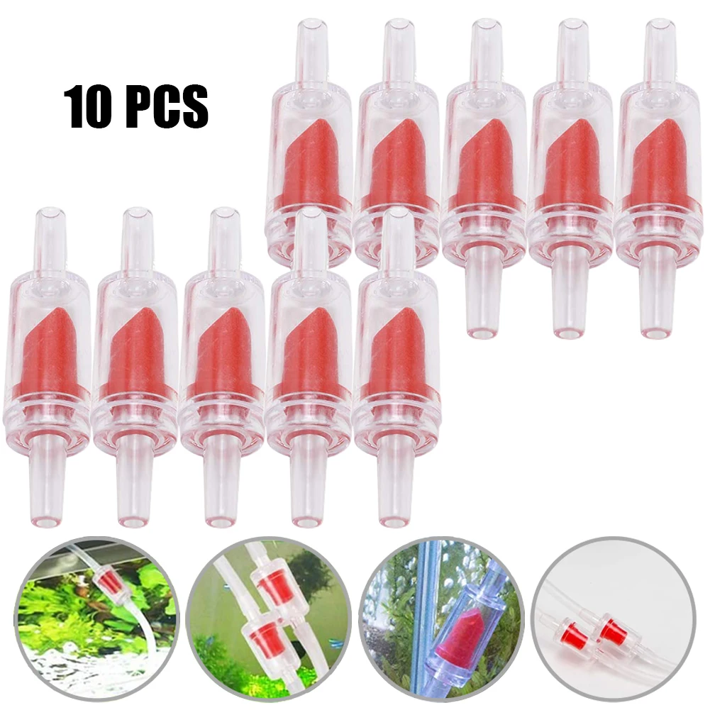 10PCS Aquarium Air Pump Check Valve Aquarium One Way Non-Return Check Valve For Fish Tank Air Pump Increasing Pump Accessories
10PCS Aquarium Air Pump Check Valve Aquarium One Way Non-Return Check Valve For Fish Tank Air Pump Increasing Pump Accessories