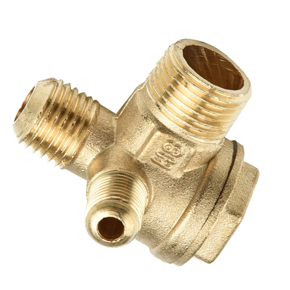 Air Pump Check Valve Brass Thread connections Air Compressor Accessories 10*14*16mm Tool Easy installation Useful
Air Pump Check Valve Brass Thread connections Air Compressor Accessories 10*14*16mm Tool Easy installation Useful