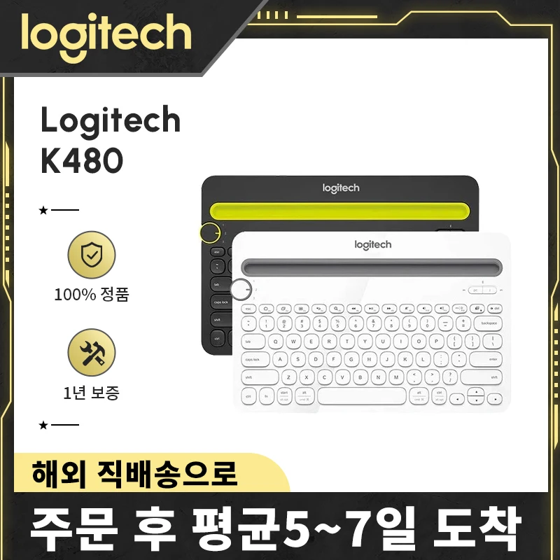 Logitech K480 Bluetooth Wireless Keyboard Mouse Set Multi-Device Keyboard with Phone Holder Slot for Windows Mac OS iOS Android
Logitech K480 Bluetooth Wireless Keyboard Mouse Set Multi-Device Keyboard with Phone Holder Slot for Windows Mac OS iOS Android