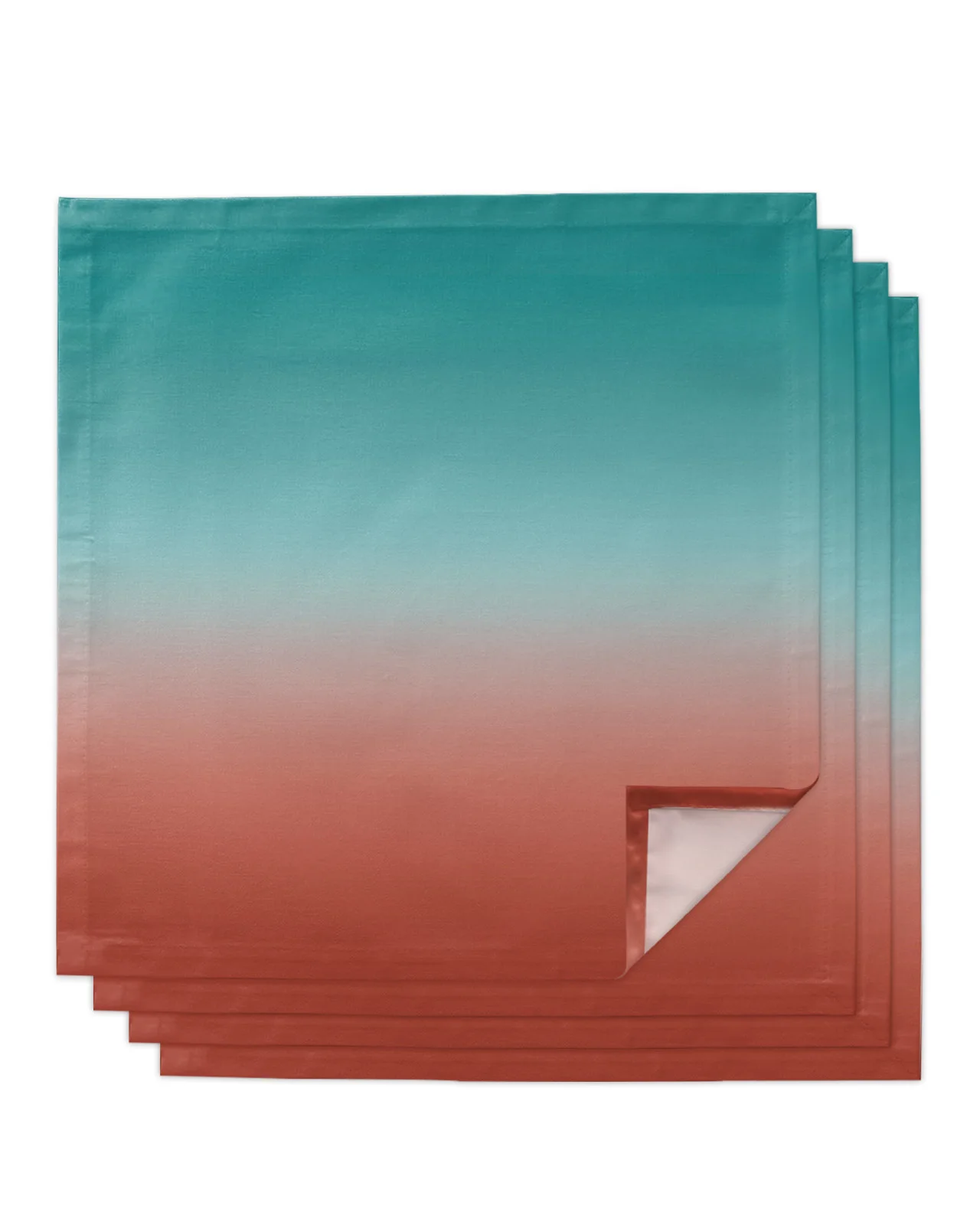 4pcs Red Turquoise Gradient Square Napkins 50cm Table Napkin Party Wedding Decoration Table Cloth Kitchen Dinner Serving Napkins
4pcs Red Turquoise Gradient Square Napkins 50cm Table Napkin Party Wedding Decoration Table Cloth Kitchen Dinner Serving Napkins