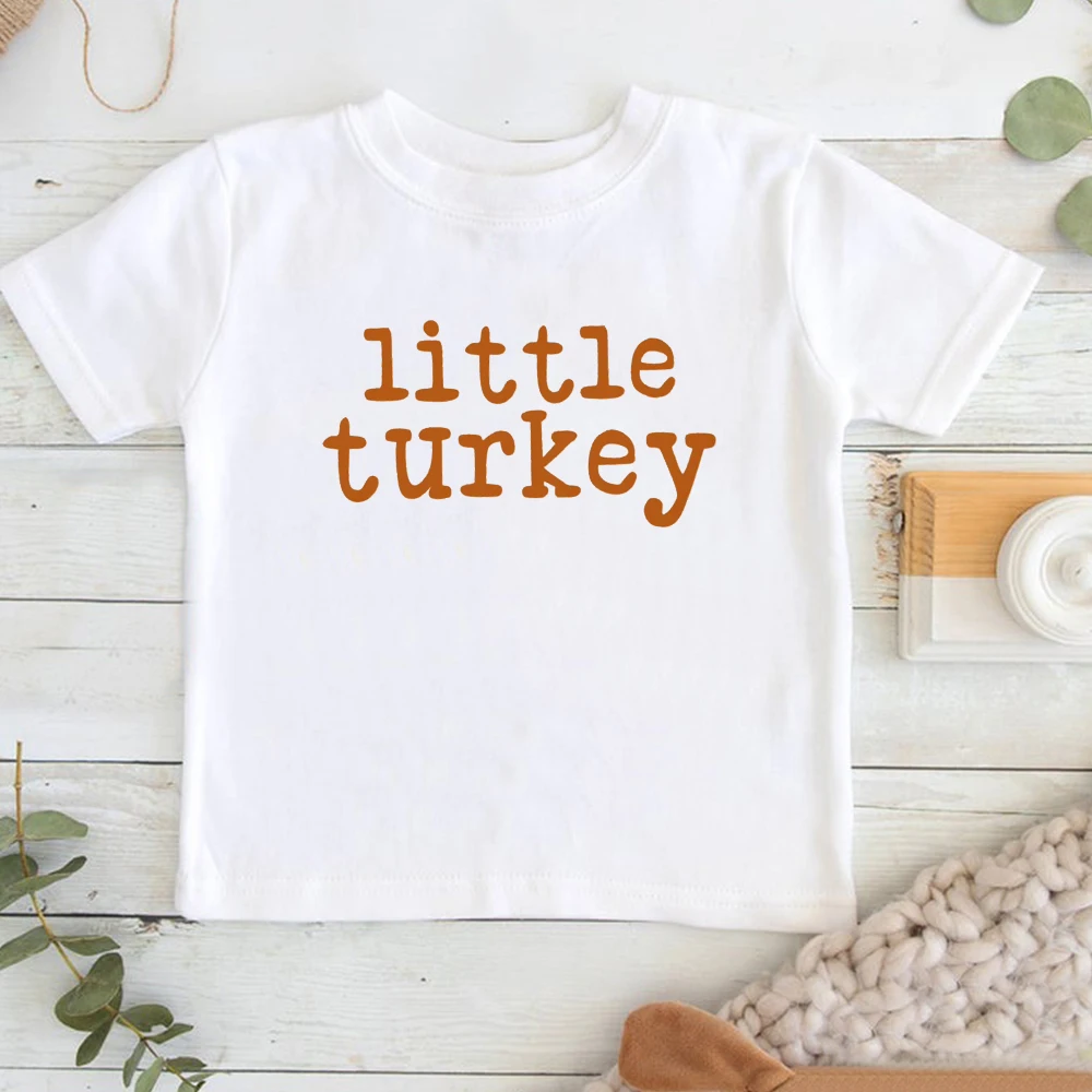Little Turkey Toddler Shirt Fall Toddler Shirt Cute Fall Tshirt Thanksgiving Kids Clothes Costumes for Kids Cotton
Little Turkey Toddler Shirt Fall Toddler Shirt Cute Fall Tshirt Thanksgiving Kids Clothes Costumes for Kids Cotton