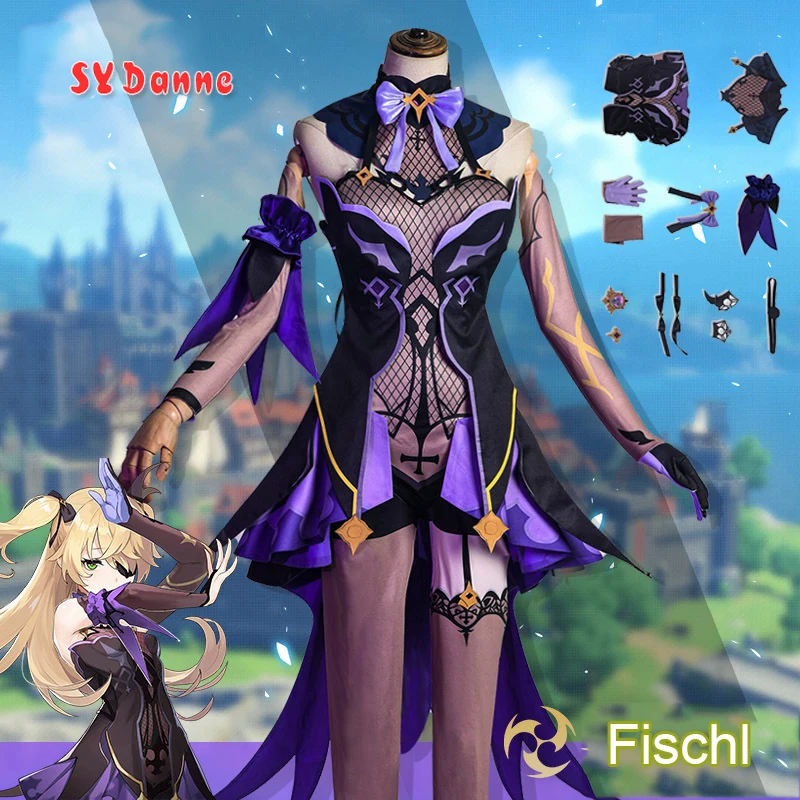 High quality cosplay Costume Game Genshin Impact Cosplay Fischl Costume Outfits Dress Special For Halloween Carnival Uniforms
High quality cosplay Costume Game Genshin Impact Cosplay Fischl Costume Outfits Dress Special For Halloween Carnival Uniforms