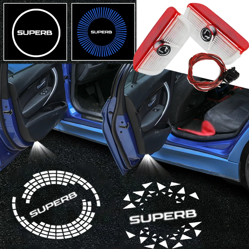 2 шт., автомобильный проектор для Skoda Superb Logo 2009-2016
2 шт., автомобильный проектор для Skoda Superb Logo 2009-2016